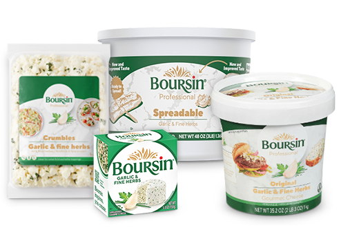 Boursin menu items Family